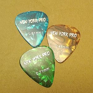 New 3 pack New York Pro guitar picks .81mm .46mm .71mm